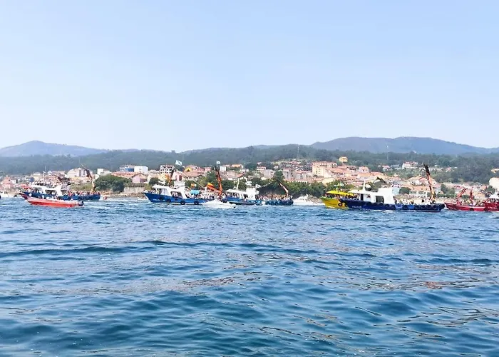 別荘 Casal Da Ponte Nas Rias Baixas *